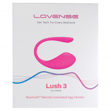 Lovense Lush 3 Bluetooth Remote Controlled Egg Vibrator