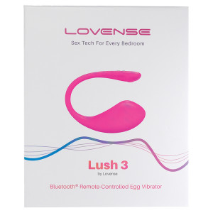 Lovense Lush 3 Bluetooth Remote Controlled Egg Vibrator