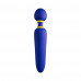 ROMP Flip Rechargeable Silicone Wand Massager Blue