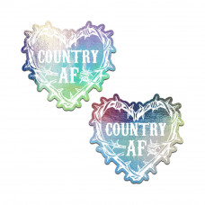 Pastease Country AF Barbed Wire Heart Pasties Holographic Nipple Covers Pastease Country AF Barbed Wire Heart Pasties Holographic Nipple Covers