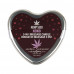 Earthly Body Hemp Seed Valentine''s Day Heart Candle Pre Pack: XOXO, Lip Locked, Pucker Up