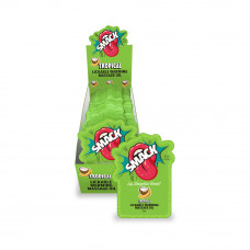 Smack Lickable Massage Oil 3 ml Pouch Tropical 36-Piece Display Smack Lickable Massage Oil 3 ml Pouch Tropical 36-Piece Display