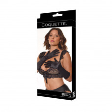 Coquette Gloves Black O/S
