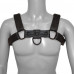 Prowler RED Bull Harness Black with Metal Fittings XL