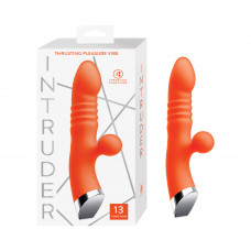 Intruder Thrusting Pleasure Vibe Tangerine Intruder Thrusting Pleasure Vibe Tangerine