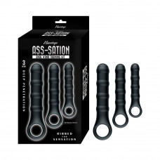 Ass-Sation Anal Wand Training Kit Black Ass-Sation Anal Wand Training Kit Black