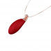 The Pleasure Company Ruby Vibrating Necklace