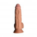 JOCK Hard-Core +Triple Density Dildo with Balls 7.5 in. Medium