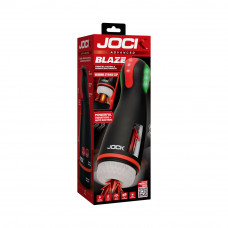 JOCK Advanced Blaze Vibrating, Sucking, & Warming Masturbator