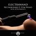 Master Series Elektrawand Rechargeable E-Stim Wand with Attachments Black Master Series Elektrawand Rechargeable E-Stim Wand with Attachments Black