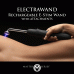 Master Series Elektrawand Rechargeable E-Stim Wand with Attachments Black Master Series Elektrawand Rechargeable E-Stim Wand with Attachments Black