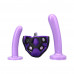 Tantus Bend Over Intermediate Strap-On Harness Kit Lavender (Bag)
